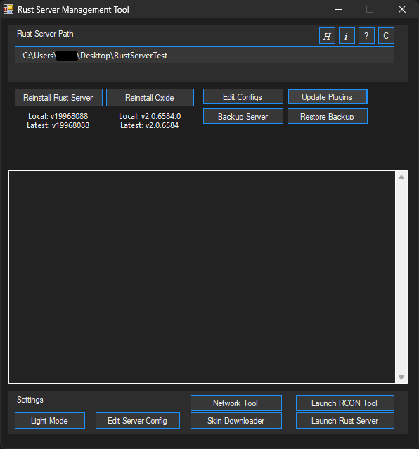 Update Plugins Button